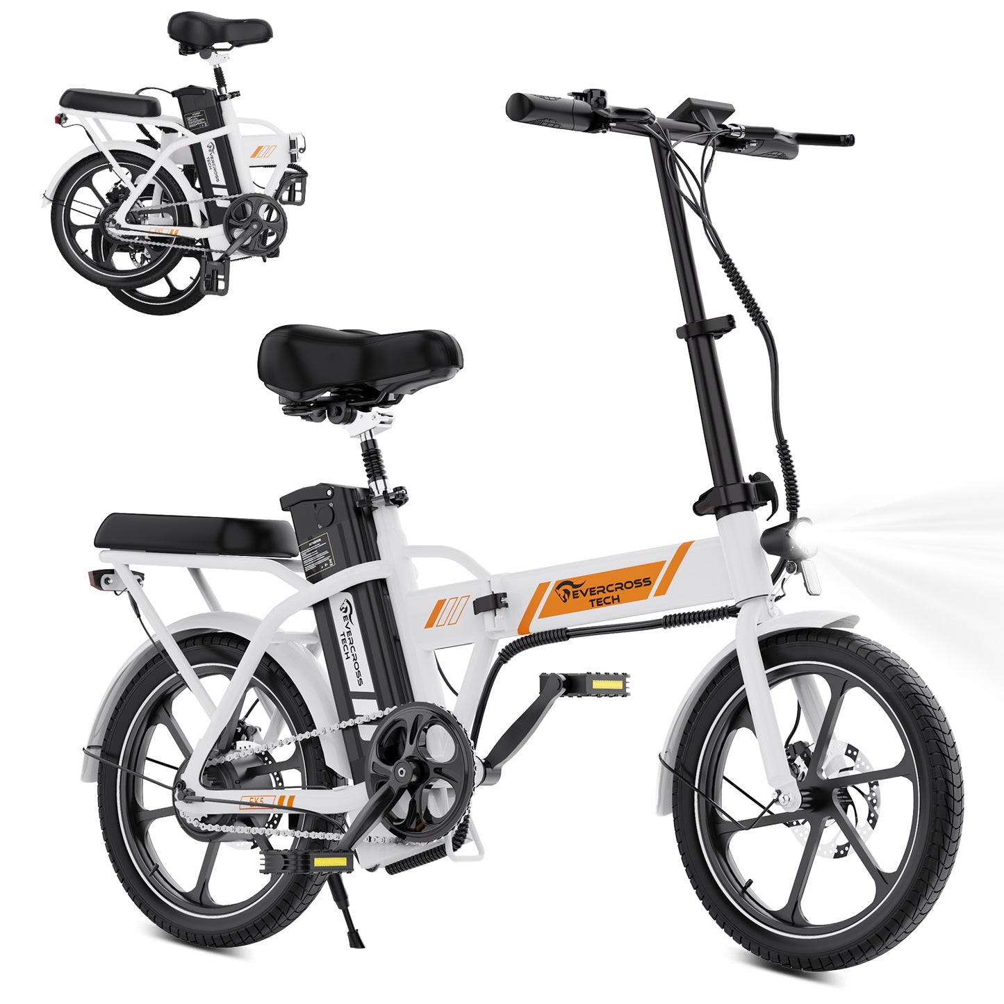 Vélo électrique pliable Evercross EK5