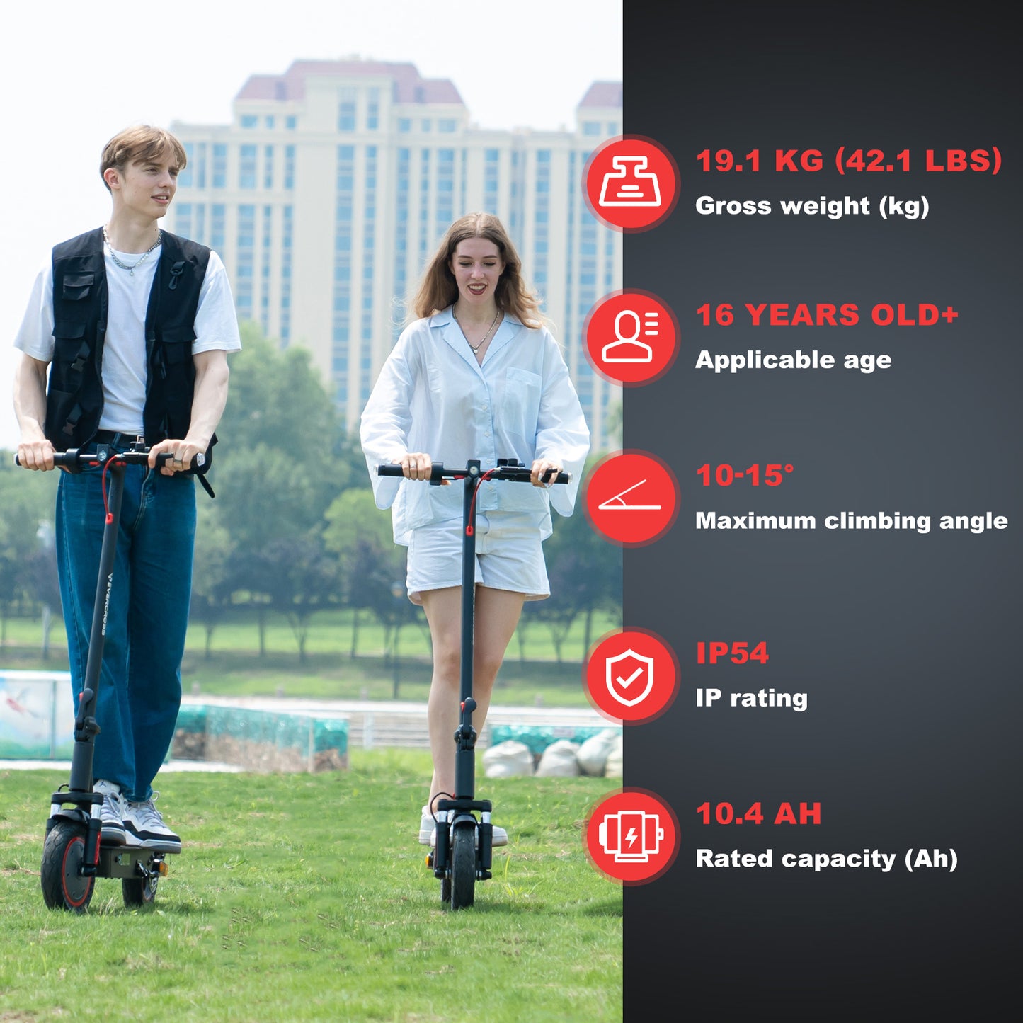 EVERCROSS EV10K PRO Electric Scooter