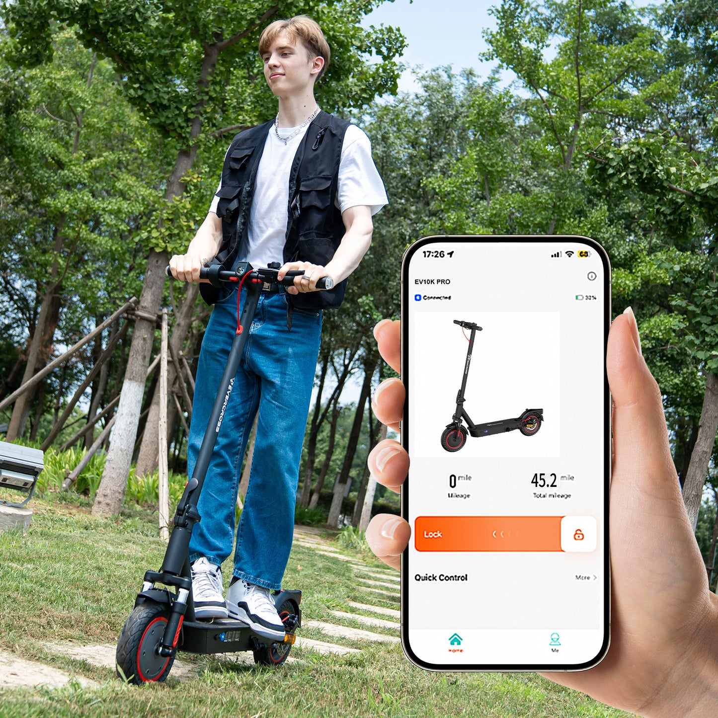 Hulajnoga elektryczna EVERCROSS EV10K PRO