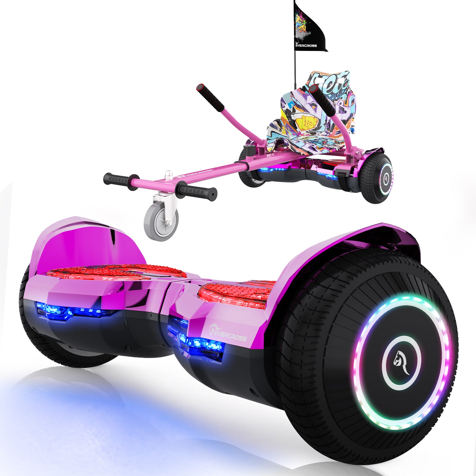 く-L-1091)EVERCROSS エバークロス 電動キックボード E1 電動 