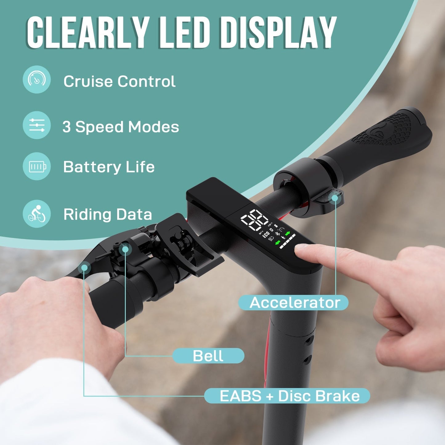 EVERCROSS EV85F Electric Scooter