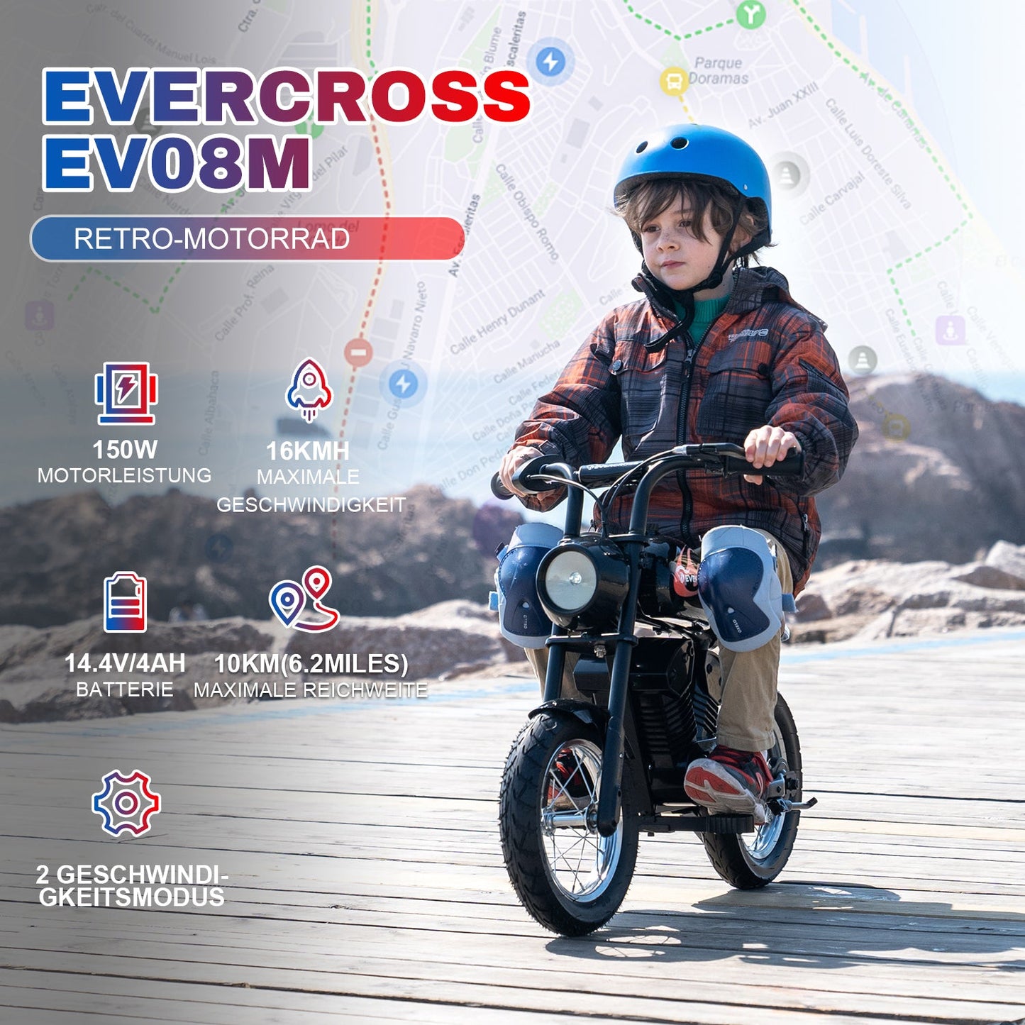 EVERCROSS EV08M Motocicletta per bambini