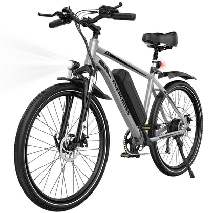 EVERCROSS EK15 Adult Electric Bike-Grey