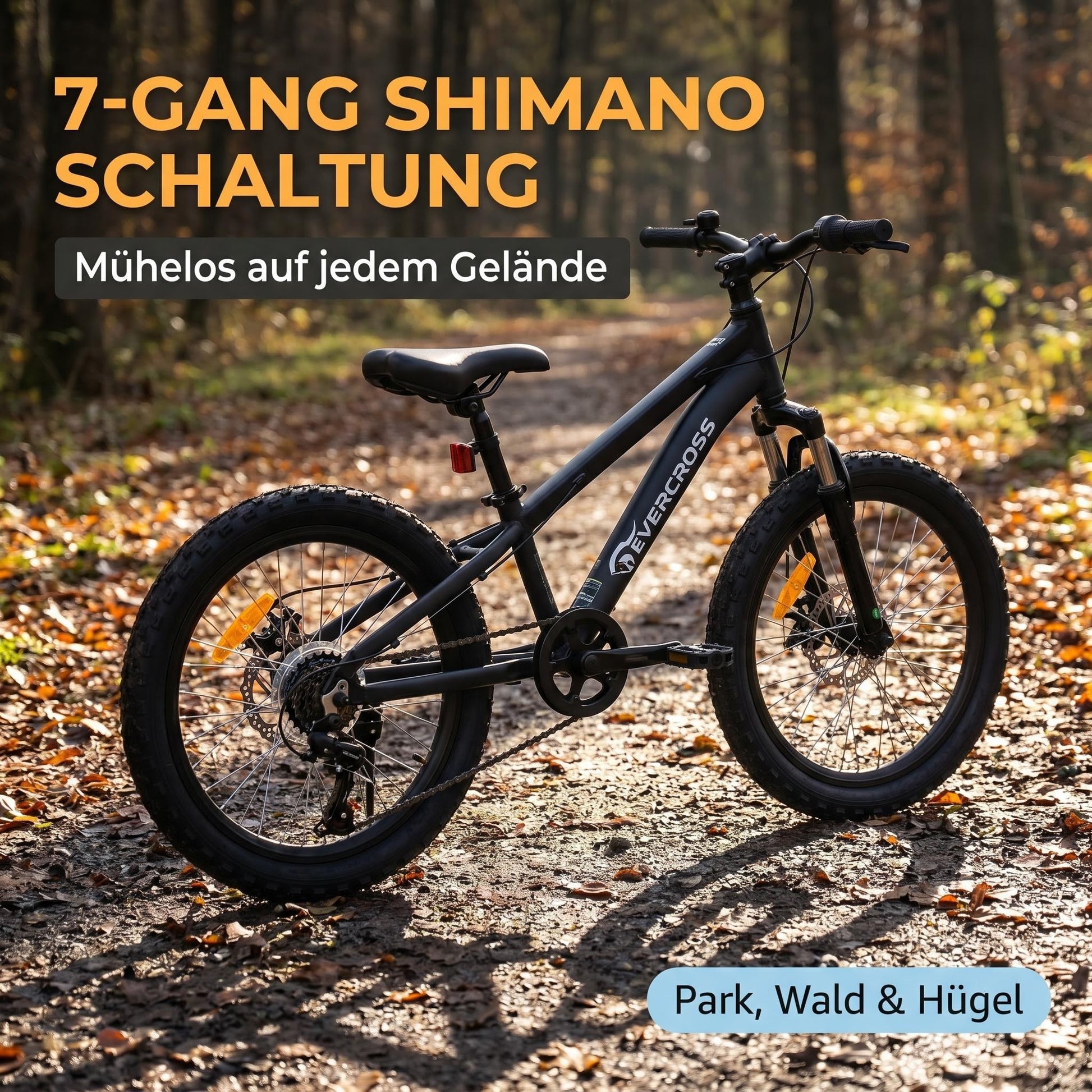 Bicicleta de montaña para niños EVERCROSS EM5