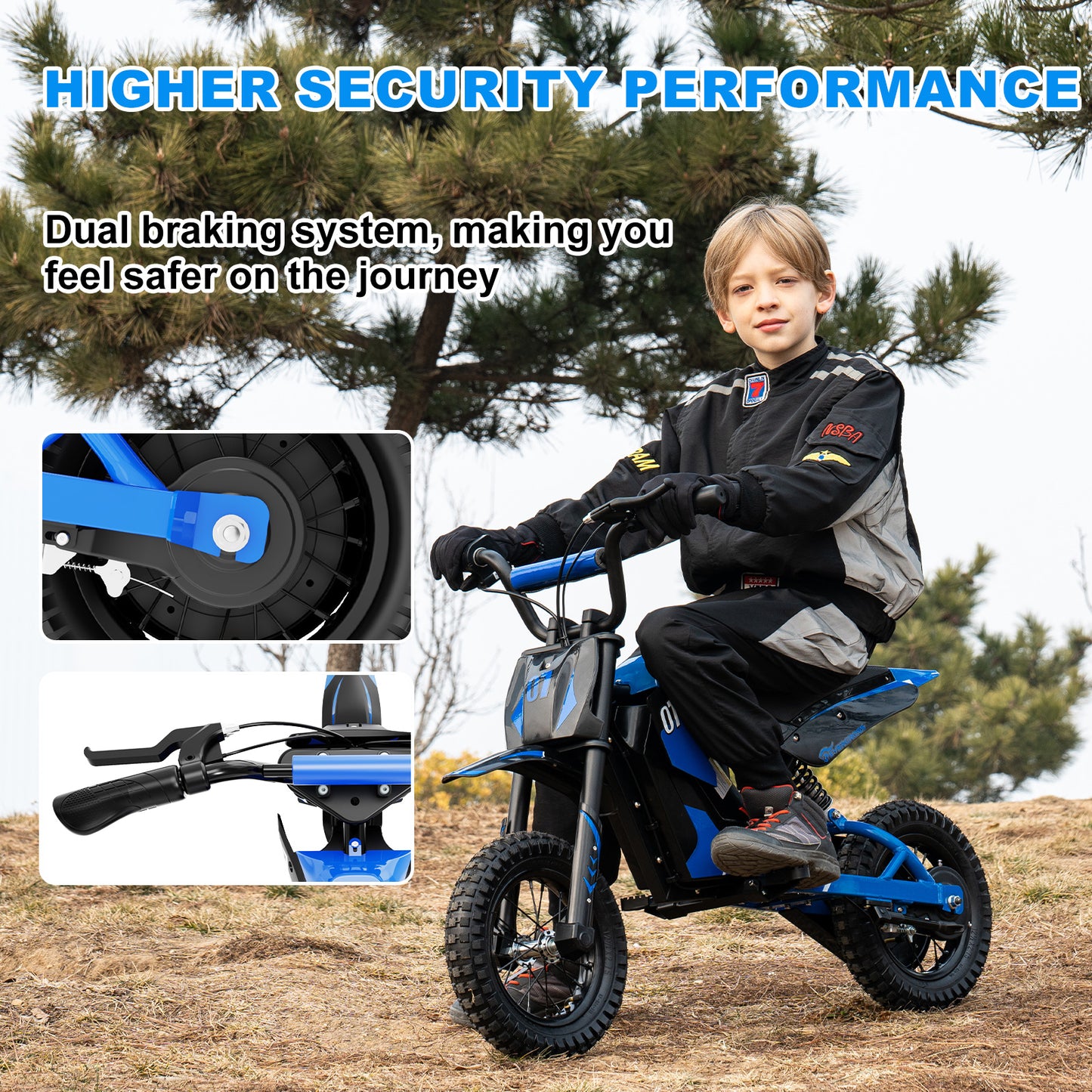 Moto électrique pour enfants EVERCROSS EV12M