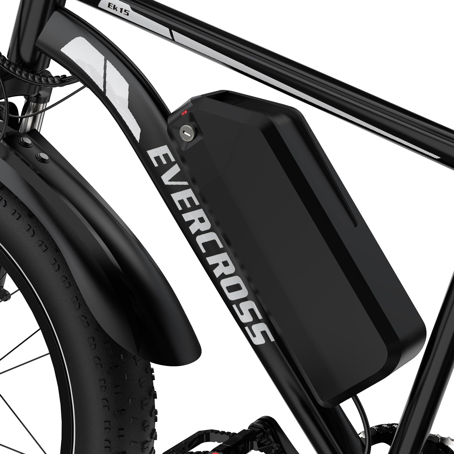 Evercross EK15S Bicicleta eléctrica de neumáticos anchos
