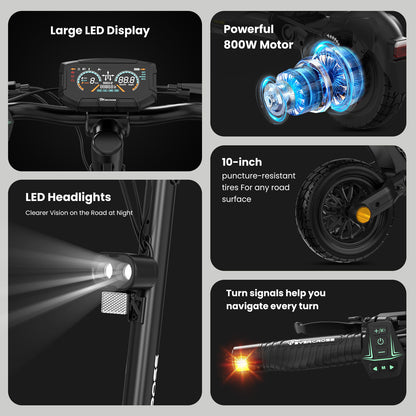 Trottinette électrique pliable Evercross C3 pour adultes