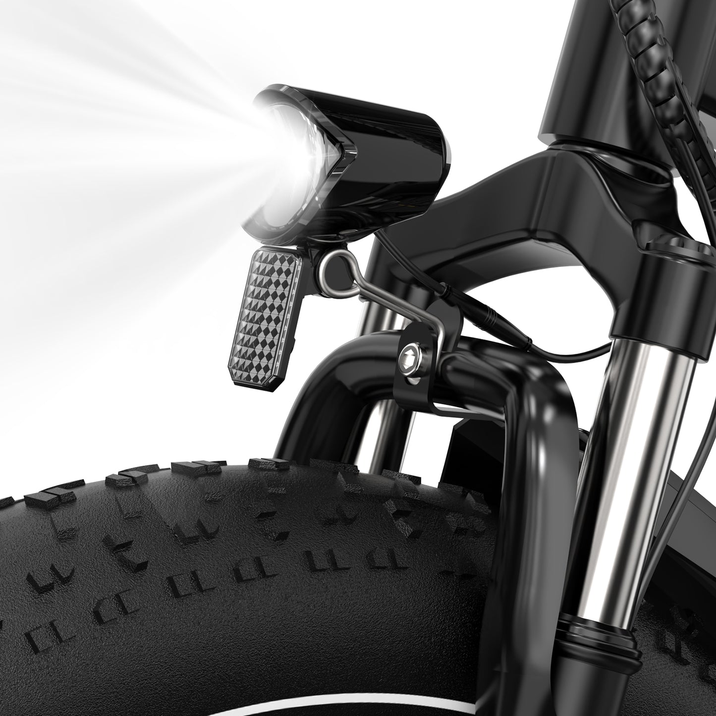 Evercross EK15S Bicicleta eléctrica de neumáticos anchos