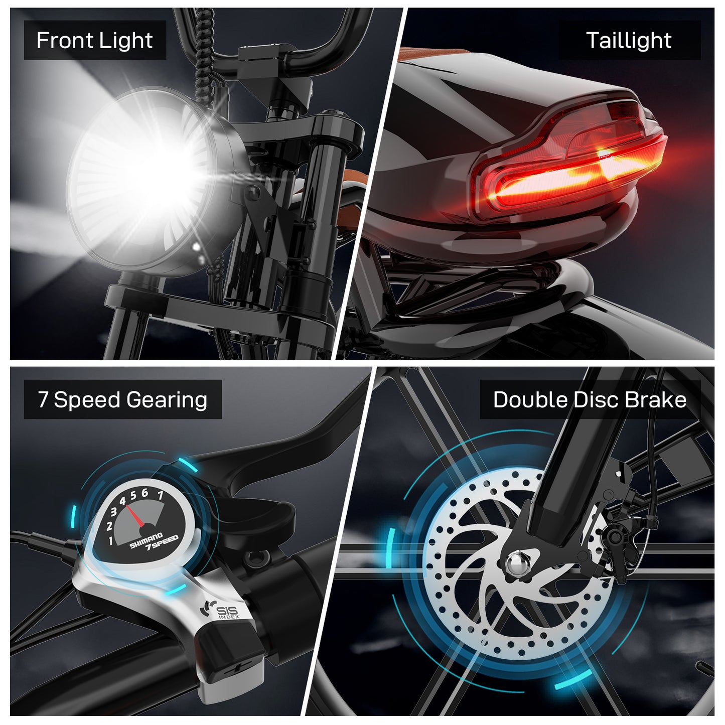 EVERCROSS EK30 Powerful Electric Bike for Adults-Upgrade