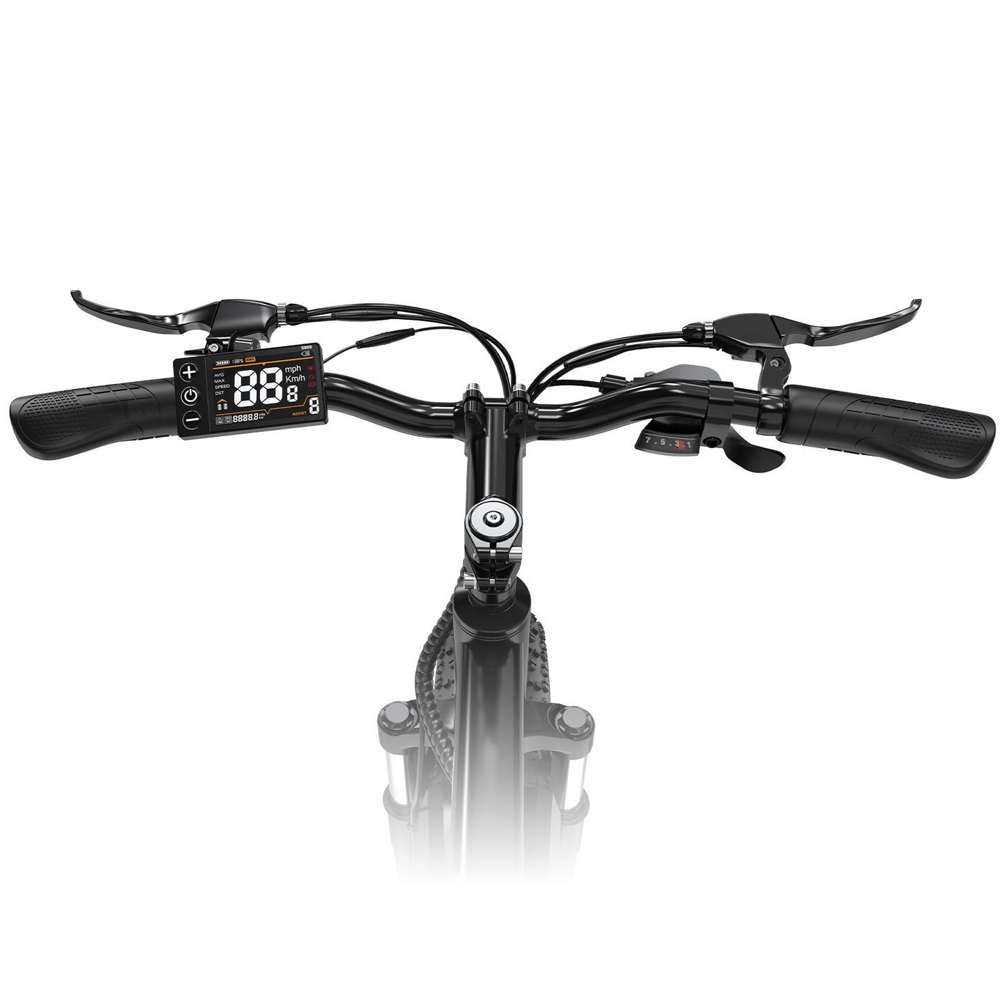 Evercross EK15S Bicicleta eléctrica de neumáticos anchos