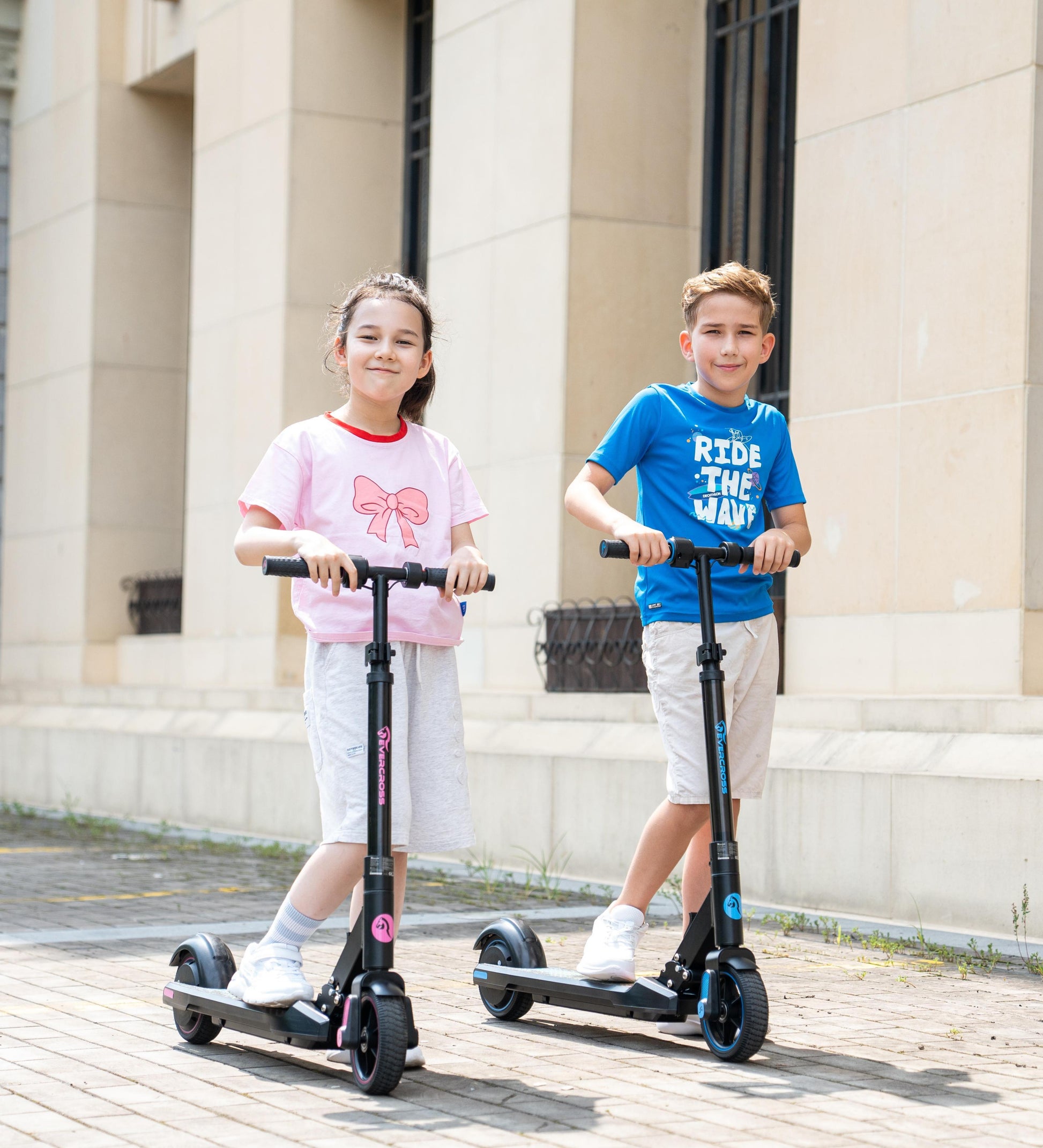 Patinete eléctrico EVERCROSS EV06C para niños de 6 a 12 años