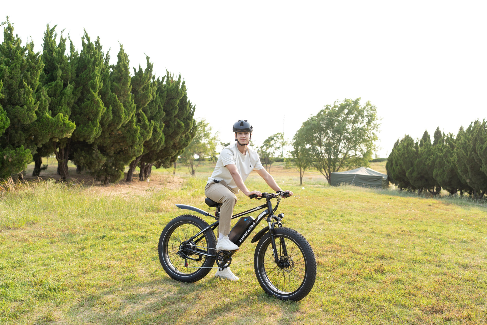 Evercross EK15S Bicicleta eléctrica de neumáticos anchos