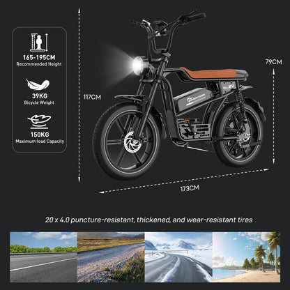 EVERCROSS EK30 Powerful Electric Bike for Adults-Upgrade