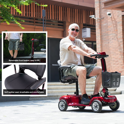 EVERCROSS L6 4-Wheel Foldable Electric Mobility Scooter