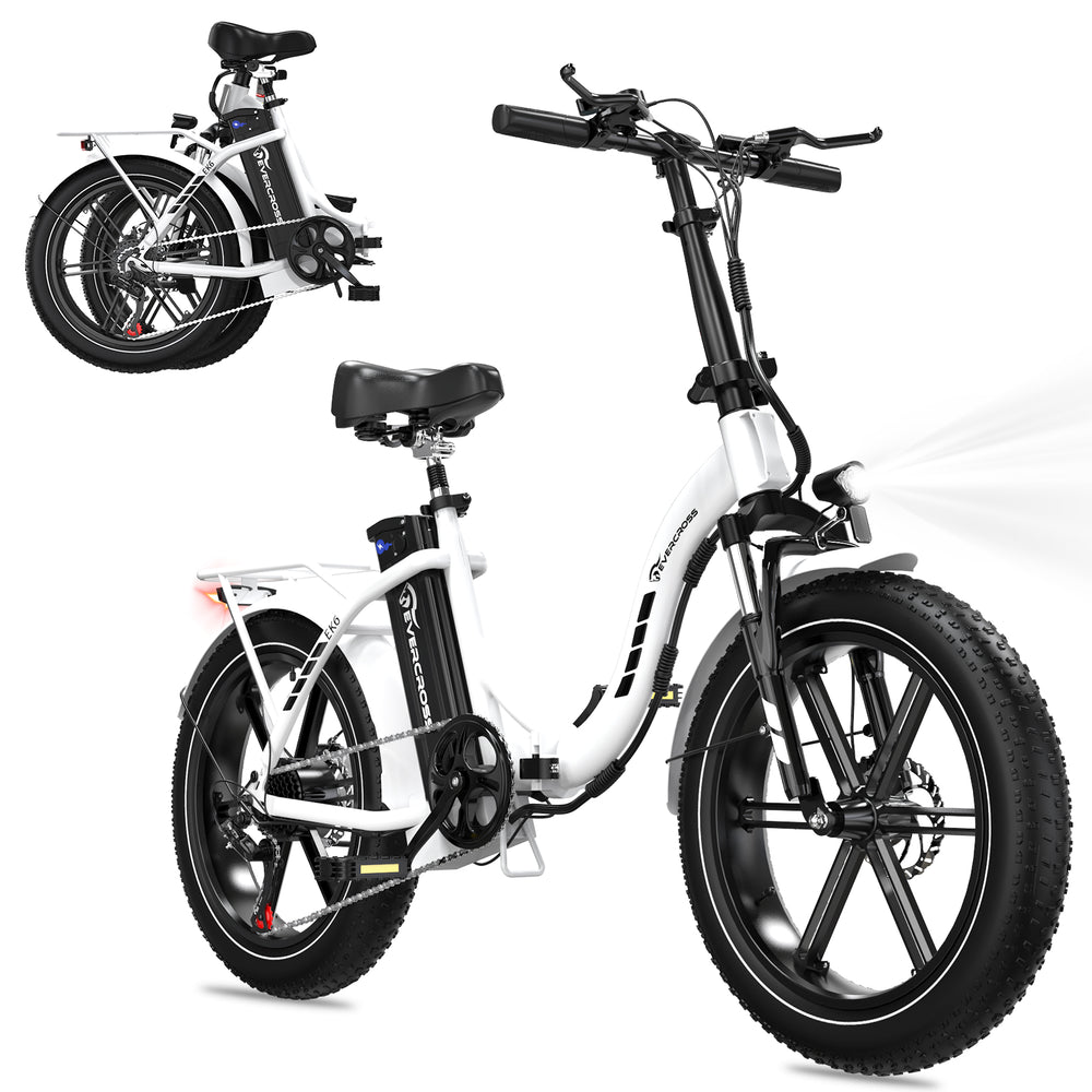 EVERCROSS EK6 opvouwbare elektrische fiets