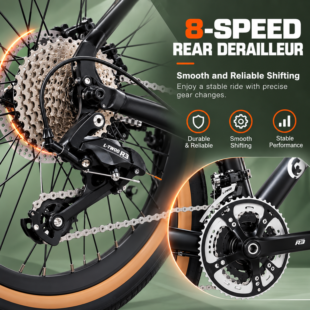 Vélo de montagne adulte EVERCROSS EM8, vélo tout terrain