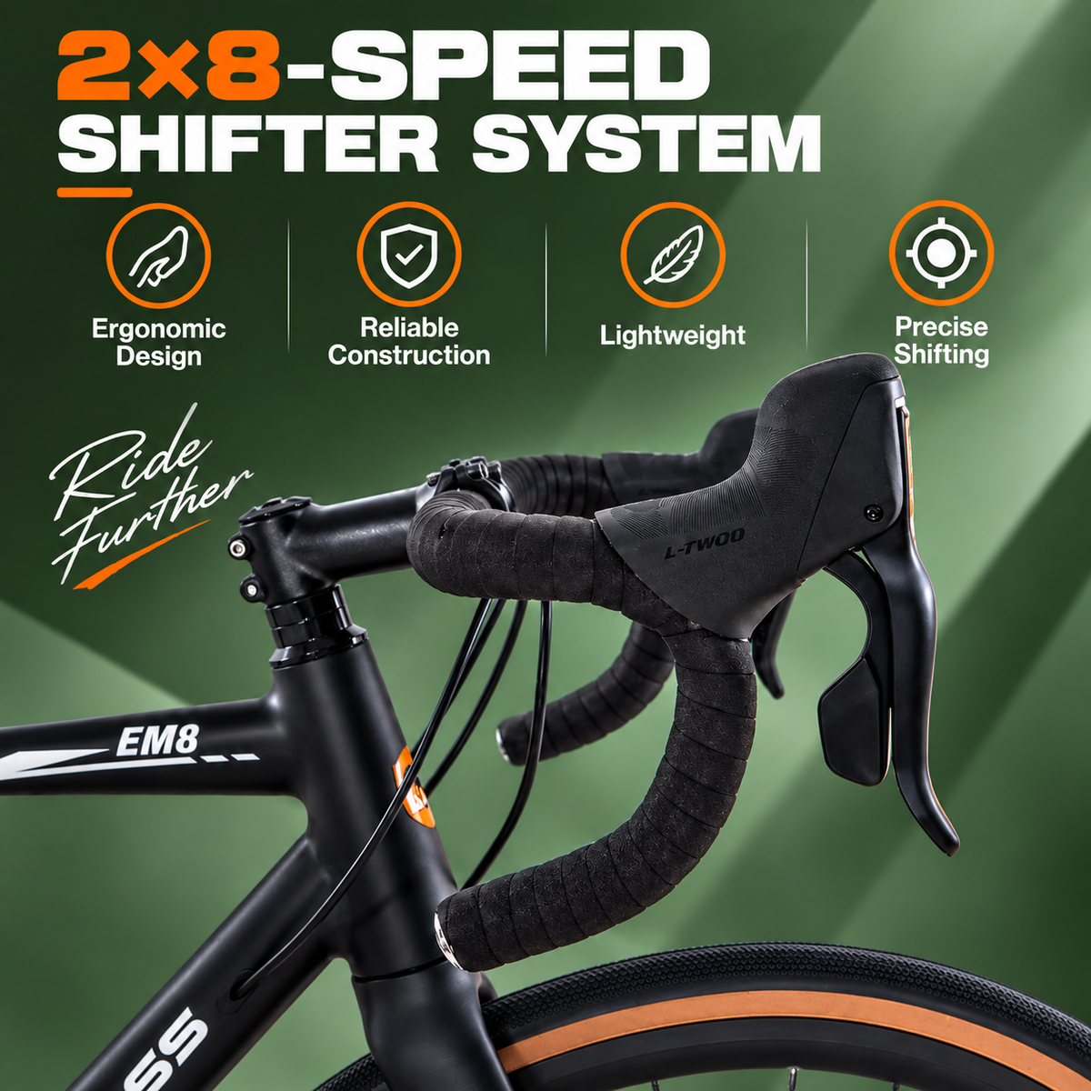 Vélo de montagne adulte EVERCROSS EM8, vélo tout terrain