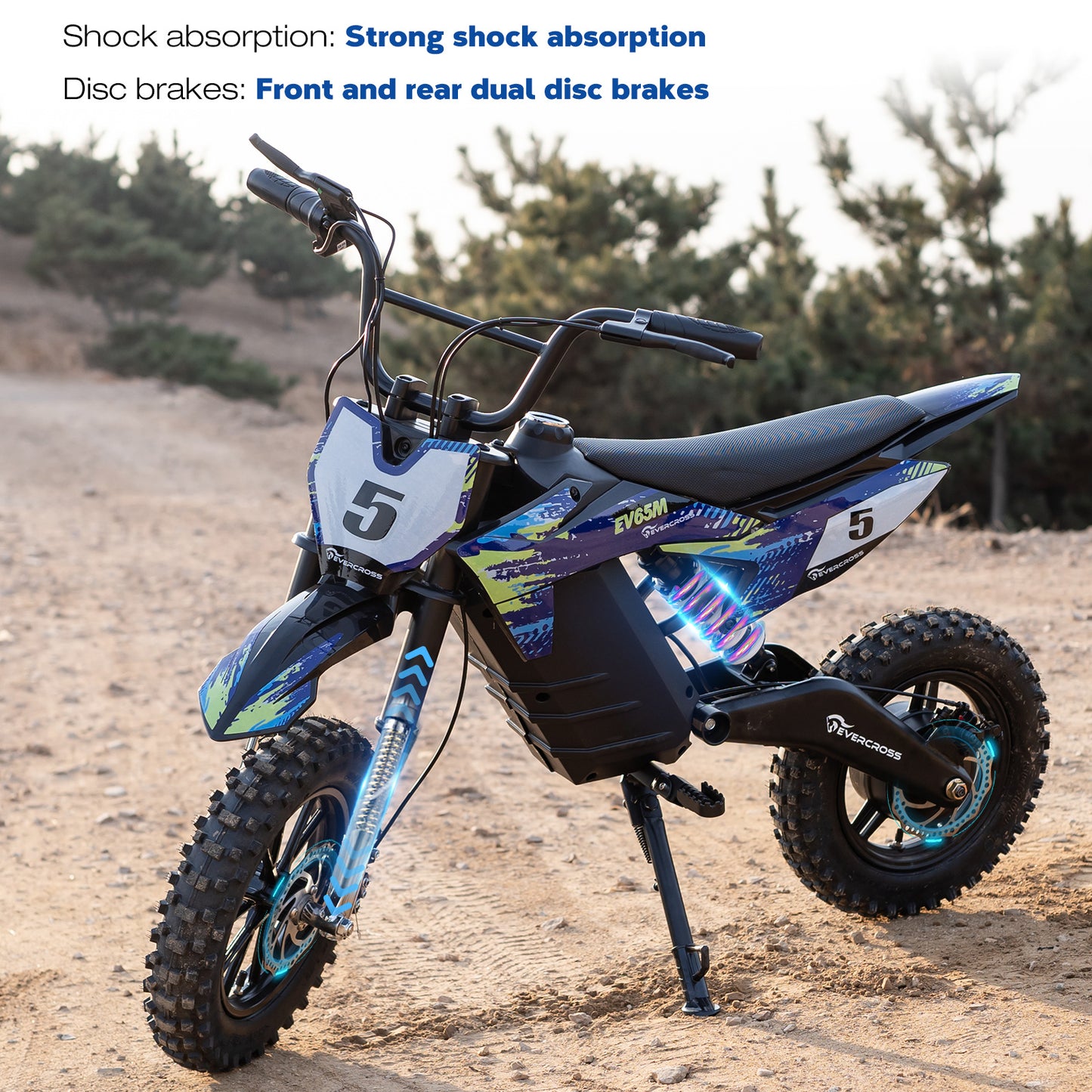 EVERCROSS EV65M Electric Off-Road Motorcycle for ages 15 and up