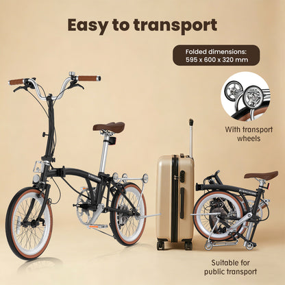 EVERCROSS EM6 16 inch vouwfiets