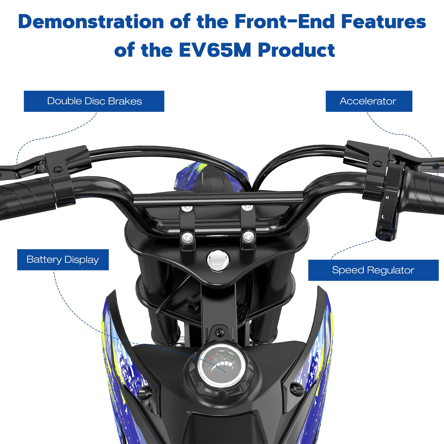 EVERCROSS EV65M Electric Off-Road Motorcycle for ages 15 and up