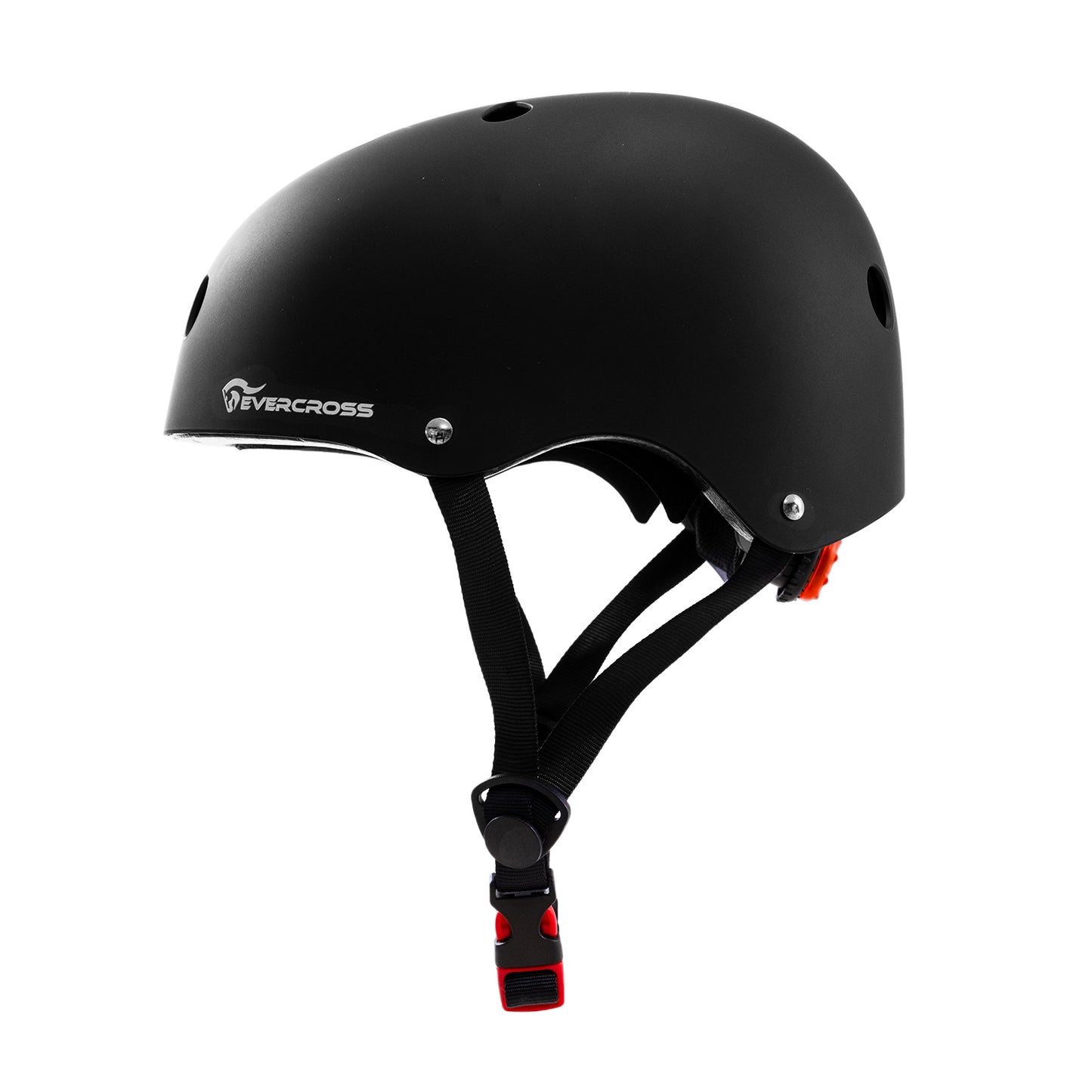 EVERCROSS MTB Bicycle Helmet with Rear Light, EN1078 Certified, PC-EPS Protection, Adjustable Size M/L, Lightweight & Breathable