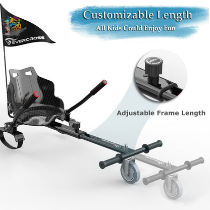 EVERCROSS Accesorio de asiento hoverboard, adecuado para niños y adultos