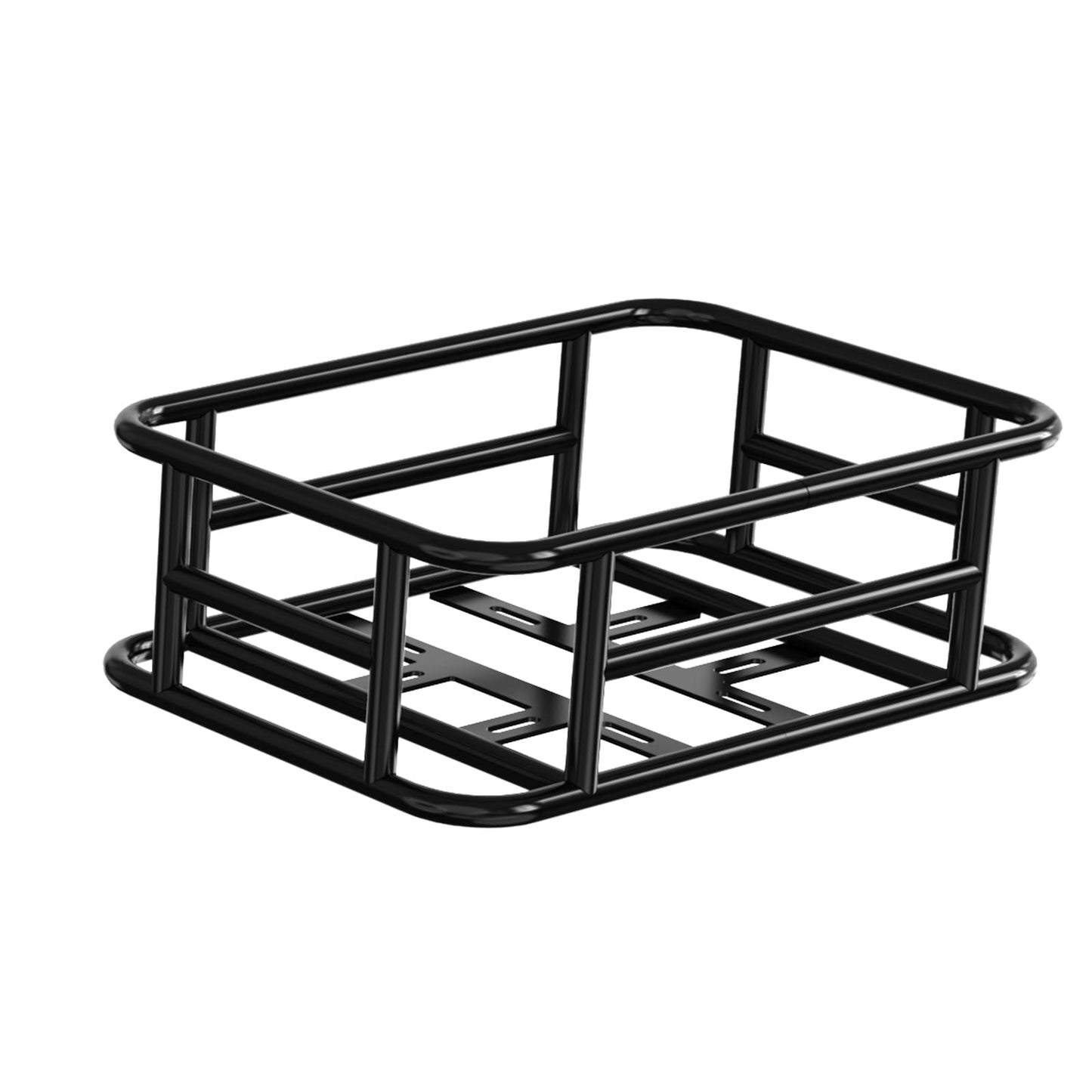 EVERCROSS Black Rear Bike Basket - Waterproof Iron Material, Compatible with EK6, EK8S, EK28 Electric Bikes