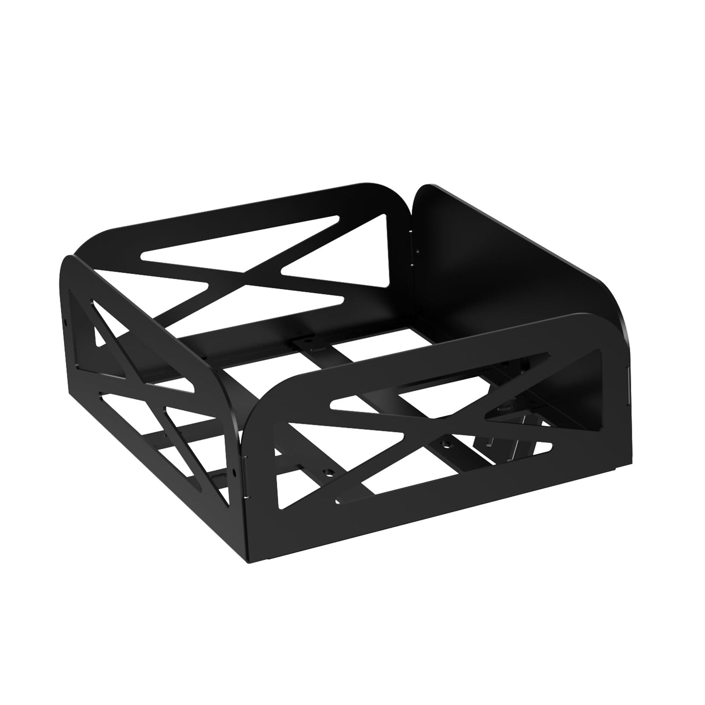 EVERCROSS Black Front Bike Basket - Waterproof Iron Material, Compatible with EK6, EK8S, EK28 Electric Bikes