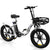 EVERCROSS EK6 Faltbare Elektro fahrräder mit 20 "x 4,0 Fett reifen