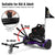 EVERCROSS Hoverboard, zelfbalancerende scooter 6.5 "met stoel